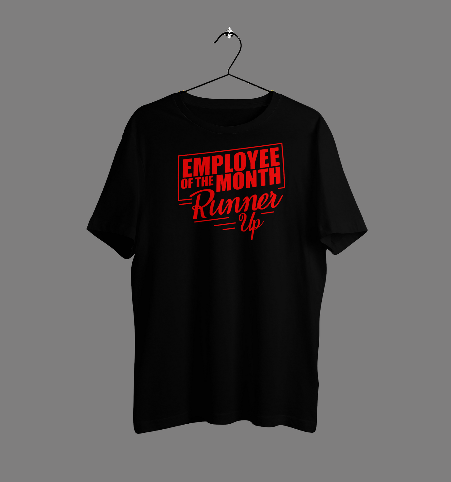 Employee of the month runner up(BLACK SHIRT)