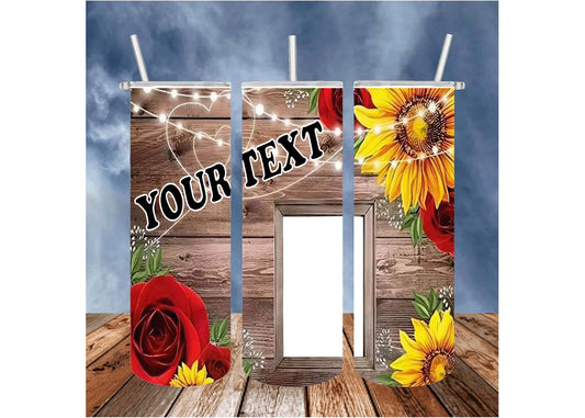 single photo tumbler
